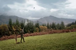 Härkila Rannoch HWS Shooting Jacket ampumatakki, Willow Green