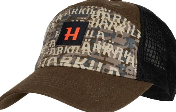 Härkila Reflection Cap lippalakki, ruskea/kuvioitu