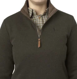 Härkila Sandhem Pro HSP Pullover naisten fleece, Willow Green