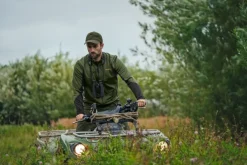 Härkila Scandinavian Fleece Jacket fleecetakki, vihreä/musta