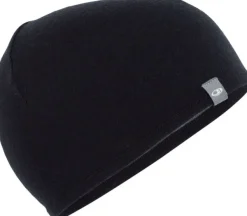 Icebreaker Pocket Hat Black/Gritstone Heather