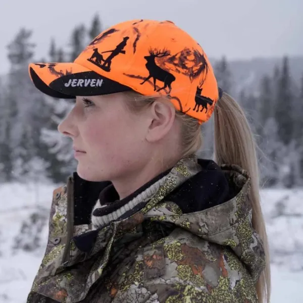 Jervenduken Cap Orange
