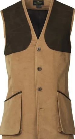 Laksen Belgravia Leith Shooting Vest ampumaliivi, vaaleanruskea