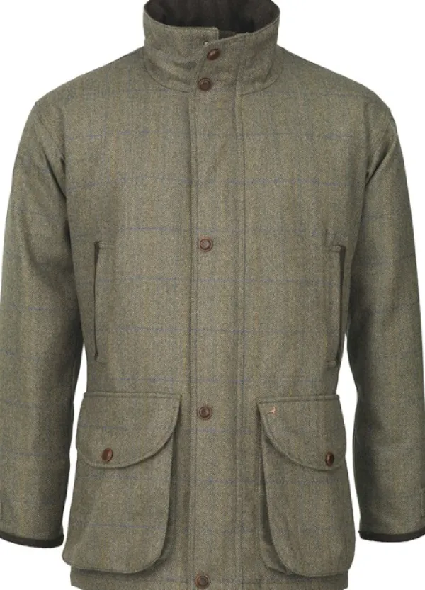 Laksen Laird Wingfield metsästystakki, harmaanruskea