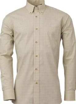 Laksen Tate Sporting Stretch Shirt kauluspaita, ruutukuvio