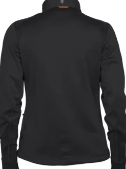 Pinewood Abisko Power Fleece naisten fleecetakki, musta