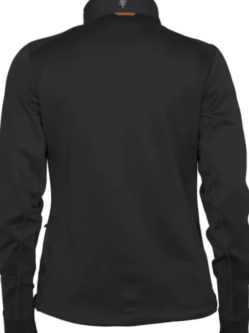 Pinewood Abisko Power Fleece naisten fleecetakki, musta