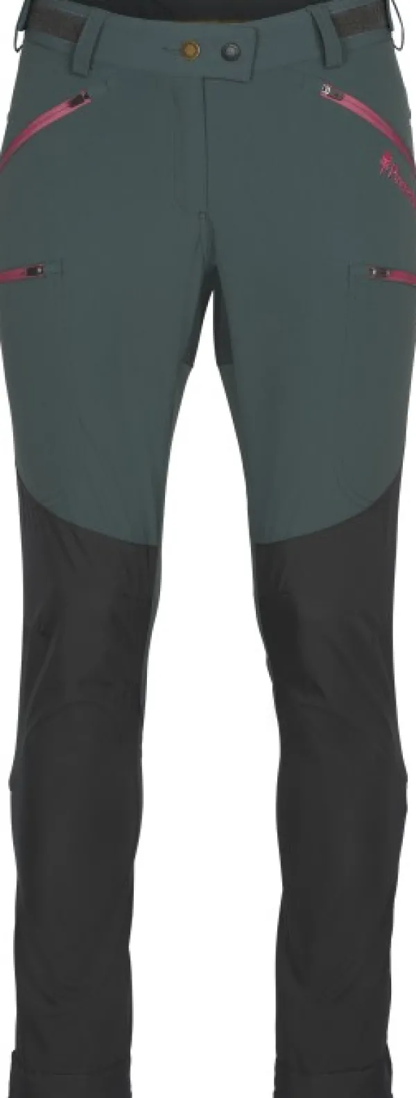 Pinewood Abisko Trouser naisten ulkoiluhousut, Urban Grey/Dark Anthracite