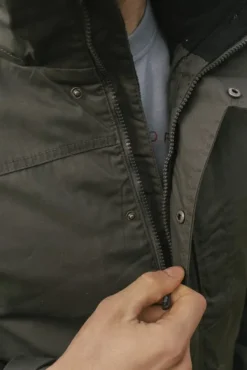 Pinewood Finnveden Trail Hybrid Jacket takki, tummanharmaa/musta