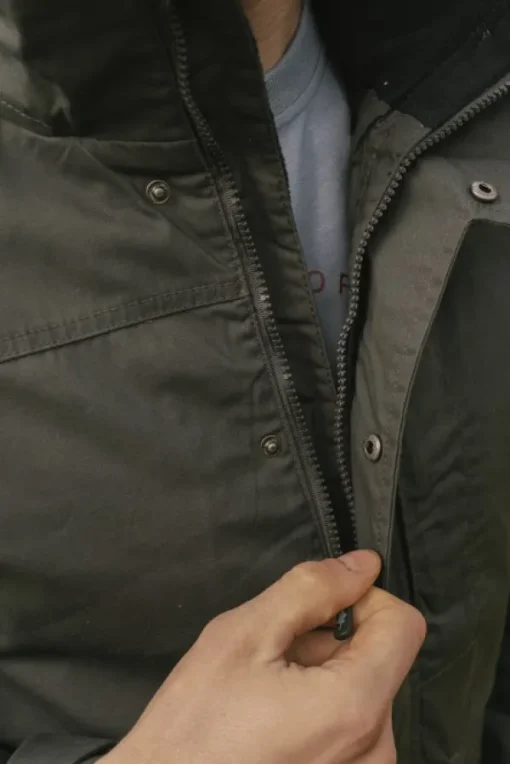 Pinewood Finnveden Trail Hybrid Jacket takki, tummanharmaa/musta