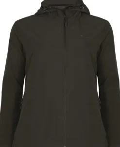 Pinewood Finnveden Trail Stretch Jacket naisten ulkoilutakki, tummanvihreä