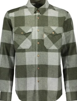 Sasta Alaska villakangaspaita, vihreä