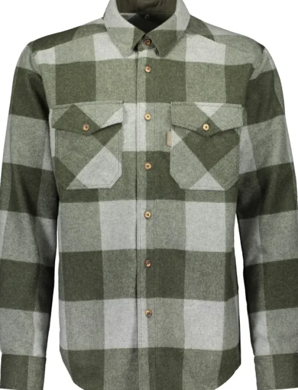 Sasta Alaska villakangaspaita, vihreä