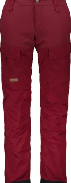 Sasta Hilla naisten ulkoiluhousut, punainen