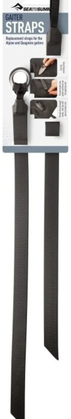 Sea to Summit Gaiters Strap Replacement Pair Black