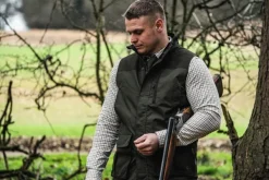 Seeland Oxford Shooting Shirt paita, Grape Leaf/Terracotta Check