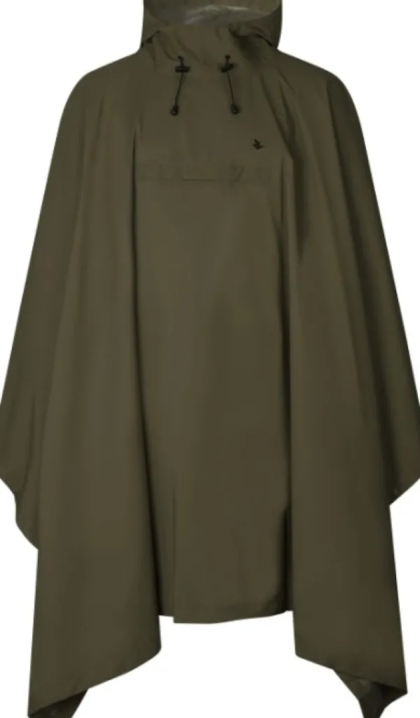 Seeland Taxus Rain Poncho Pine Green
