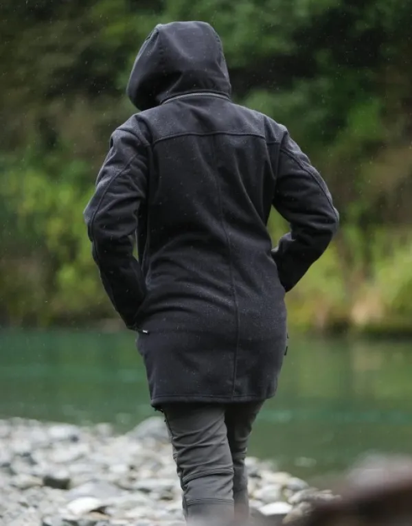 Swazi Amur Womens Jacket naisten takki, Black