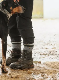 Swazi Farm Sock merinosukka, Forest Green