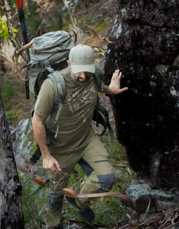 Swazi Hunter For Life Tee paita, Olive