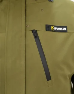 Swazi Kagoule anorakki metsästykseen, maastonvihreä