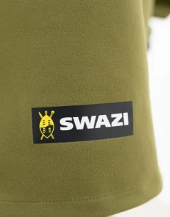 Swazi Kagoule anorakki metsästykseen, maastonvihreä