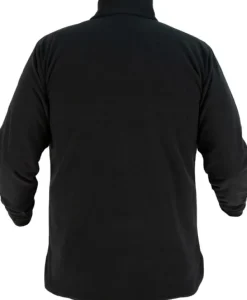 Swazi Micro Shirt fleecepusero, musta