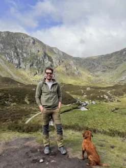 Swazi Micro Shirt fleecepusero, musta