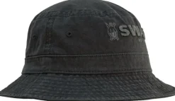 Swazi Bucket Hat hattu, Black