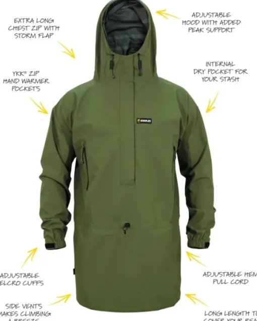 Swazi Tahr Ultralite Jacket anorakki, Olive