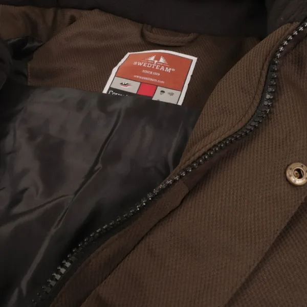 Swedteam Crest Booster Classic Jacket metsästystakki, Olive Green