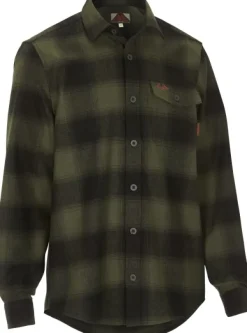 Swedteam Lynx Wool Shirt kauluspaita, vihreä