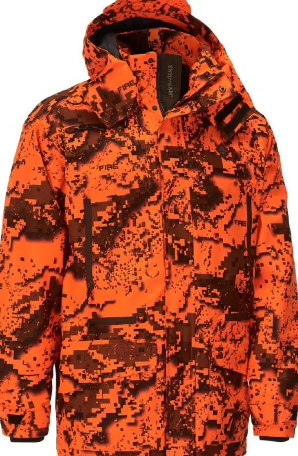 Swedteam Ridge Thermo Classic Jacket -metsästystakki, Desolve Fire