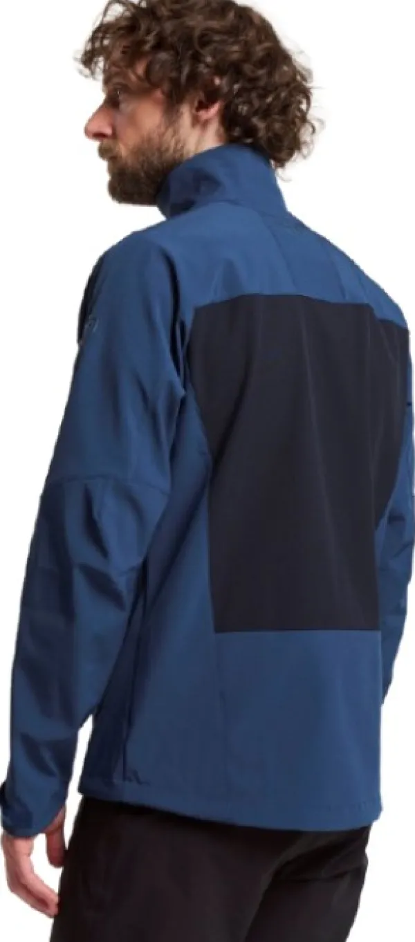 Tenson M's TXlite Softshell Collar Jacket Midnight Navy