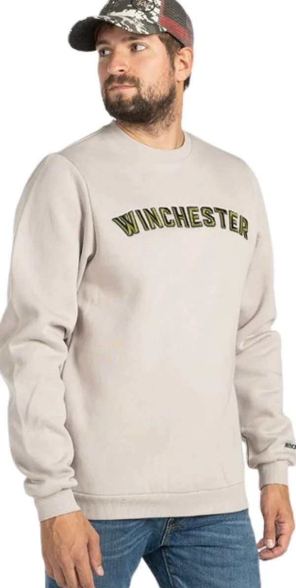 Winchester Falcon Crewneck Sweatshirt pusero, harmaa