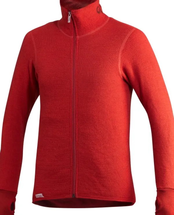 Woolpower Full Zip Jacket 400 -takki, unisex, Autumn Red